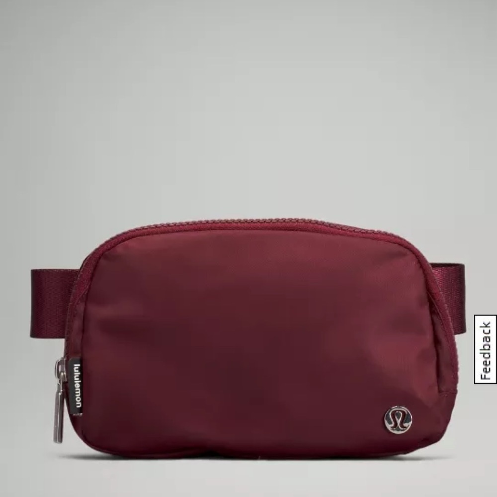 Lululemon Everywhere Belt Bag Red Merlot